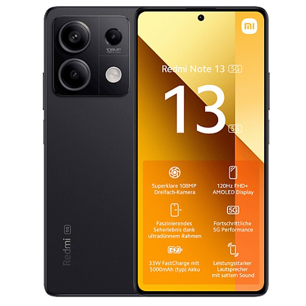 Xiaomi Redmi Note 13 5G 128GB Graphite Black