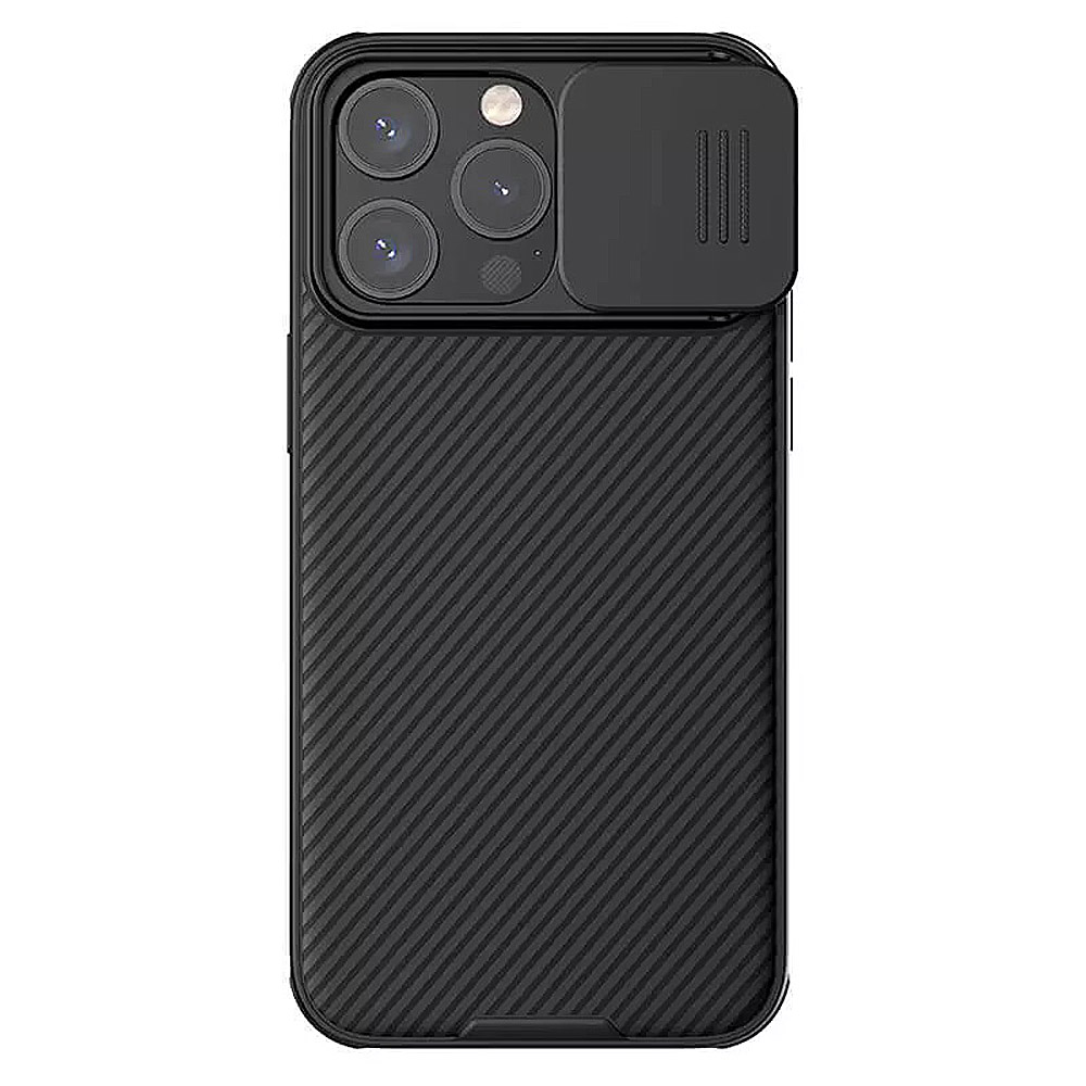 Θήκη Nillkin CamShield Pro για iPhone 15 Pro Max Σιλικόνη Μαύρο