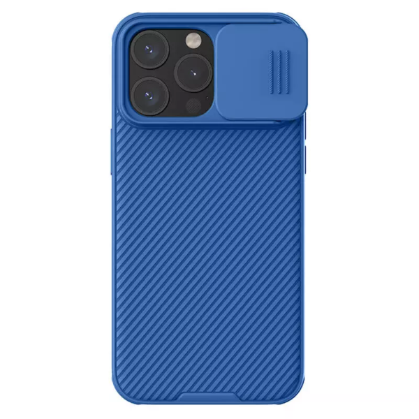 Θήκη Nillkin CamShield Pro για iPhone 15 Pro Max Σιλικόνη Μπλε