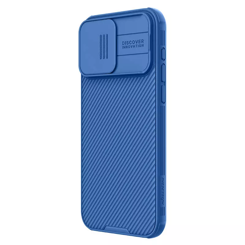 Θήκη Nillkin CamShield Pro για iPhone 15 Pro Max Σιλικόνη Μπλε