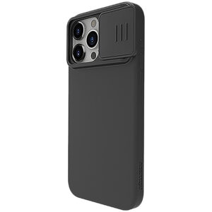 Θήκη Nillkin CamShield Silky για iPhone 15 Pro Max Σιλικόνη Μαύρο