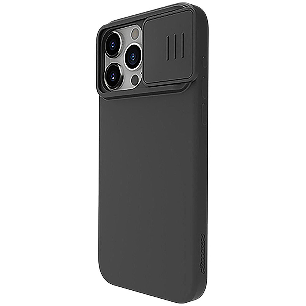 Θήκη Nillkin CamShield Silky για iPhone 15 Pro Max Σιλικόνη Μαύρο
