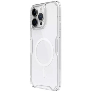 Θήκη Nillkin Nature Pro Magnetic για iPhone 15 Pro Max Σιλικόνη με Magsafe Διάφανο