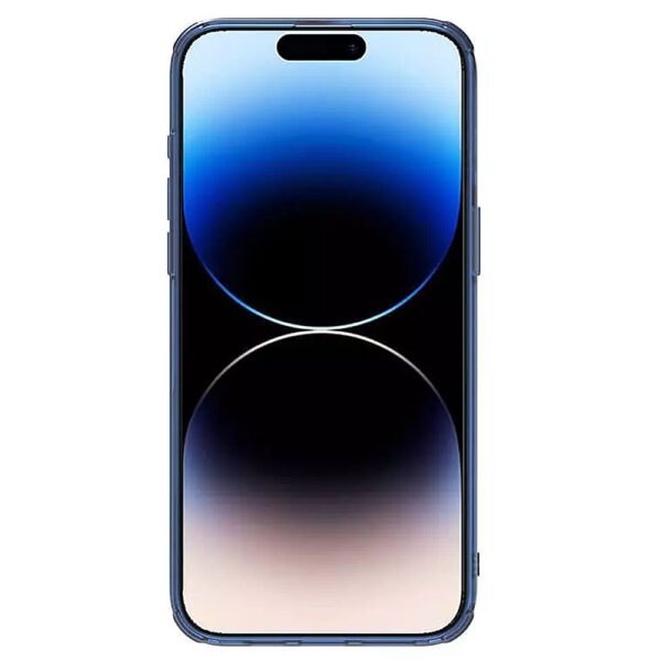 Θήκη Nillkin Nature Pro Magnetic για iPhone 15 Pro Max Σιλικόνη με Magsafe Διάφανο / Μπλε