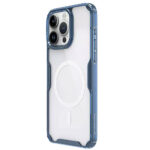 Θήκη Nillkin Nature Pro Magnetic για iPhone 15 Pro Max Σιλικόνη με Magsafe Διάφανο / Μπλε