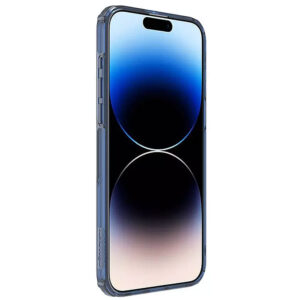 Θήκη Nillkin Nature Pro Magnetic για iPhone 15 Pro Max Σιλικόνη με Magsafe Διάφανο / Μπλε