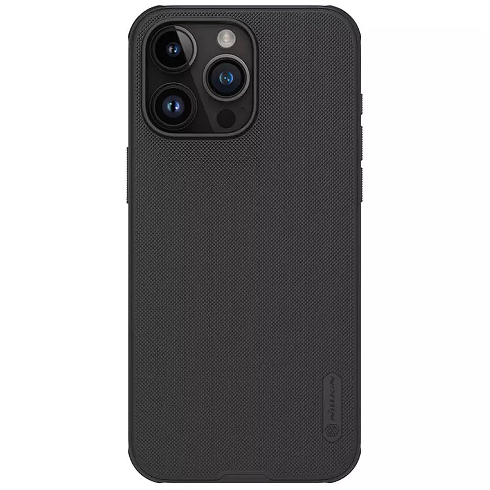 Θήκη Nillkin Super Frosted Shield Pro για Apple iPhone 15 Pro Max Σιλικόνη Μαύρο