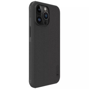 Θήκη Nillkin Super Frosted Shield Pro για Apple iPhone 15 Pro Max Σιλικόνη Μαύρο