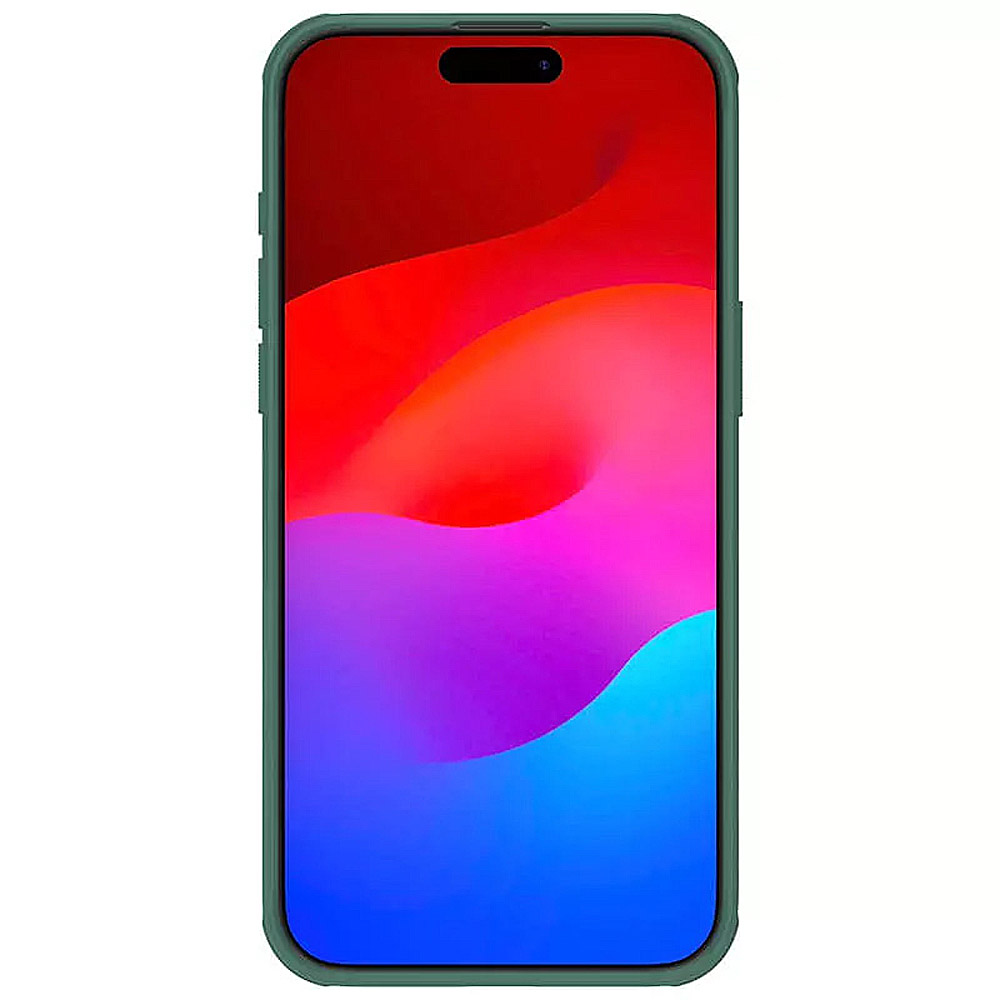 Θήκη Nillkin Super Frosted Shield Pro για iPhone 15 Pro Max Σιλικόνη Πράσινο