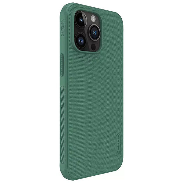 Θήκη Nillkin Super Frosted Shield Pro για iPhone 15 Pro Max Σιλικόνη Πράσινο