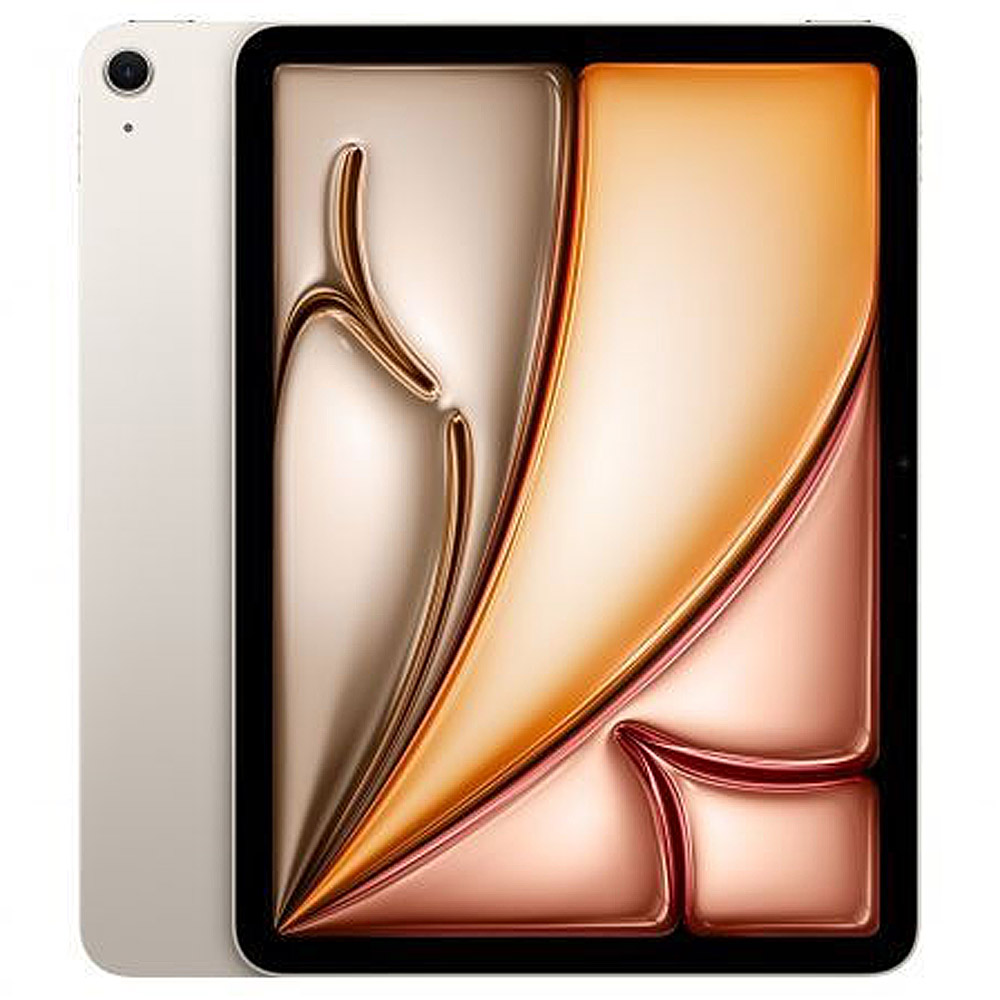 Apple iPad Air M2 11" 6th Gen με WiFi 128GB Starlight