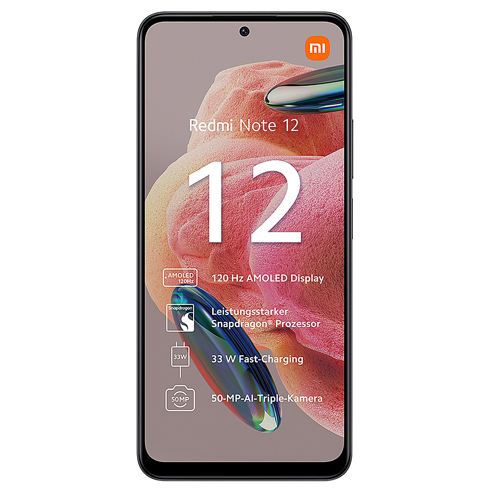 Xiaomi Redmi Note 12 128GB Onyx Gray