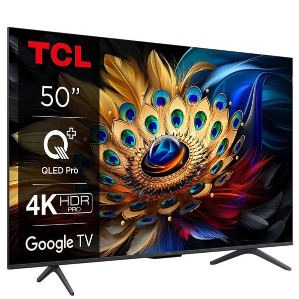 Τηλεόραση TCL Smart 50" 4K UHD QLED 50C655 HDR 2024