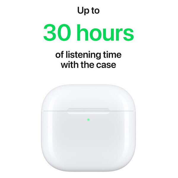 Apple AirPods 4th Gen με Active Noise Cancellation & MagSafe Θήκη Φόρτισης