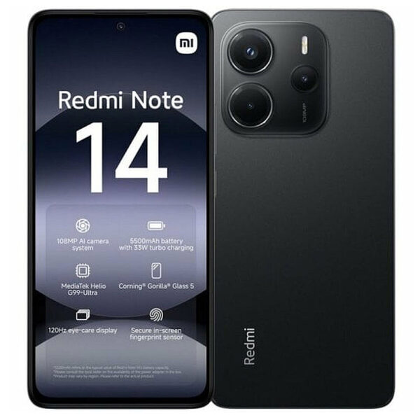 Xiaomi Redmi Note 14 128GB Midnight Black