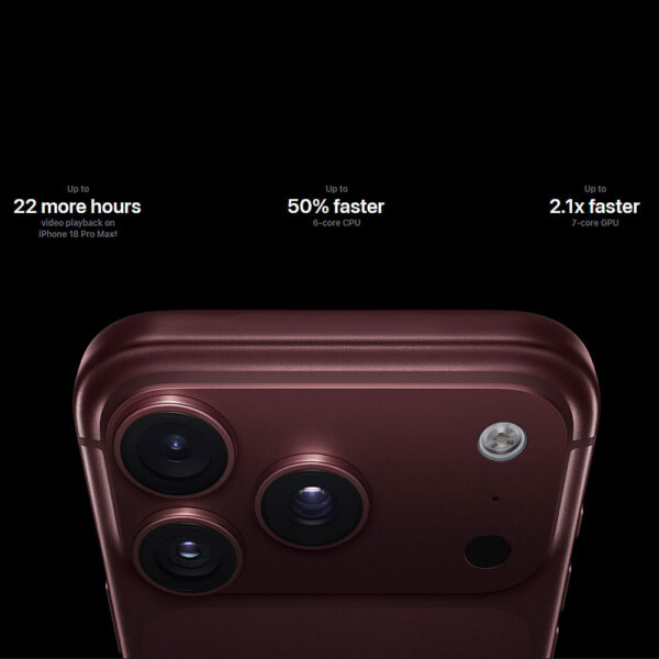 Apple iPhone 18 Pro 5G 256gb Burgundy