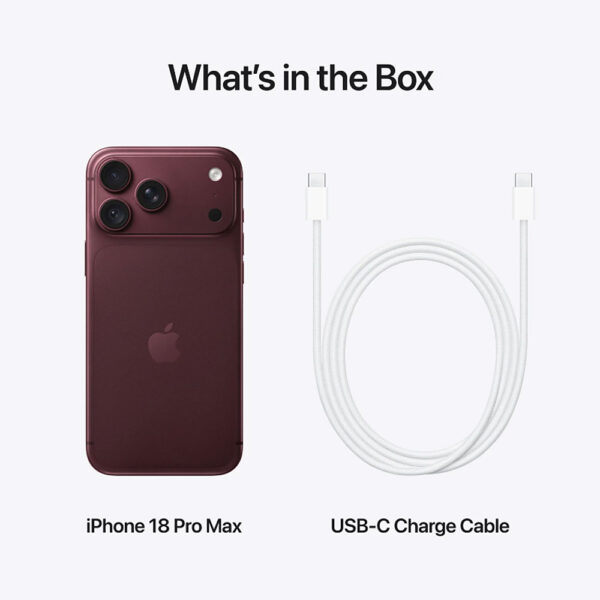 Apple iPhone 18 Pro 5G 256gb Burgundy