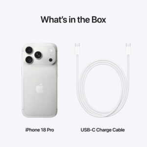 Apple iPhone 18 ProMax 5G 256gb Silver