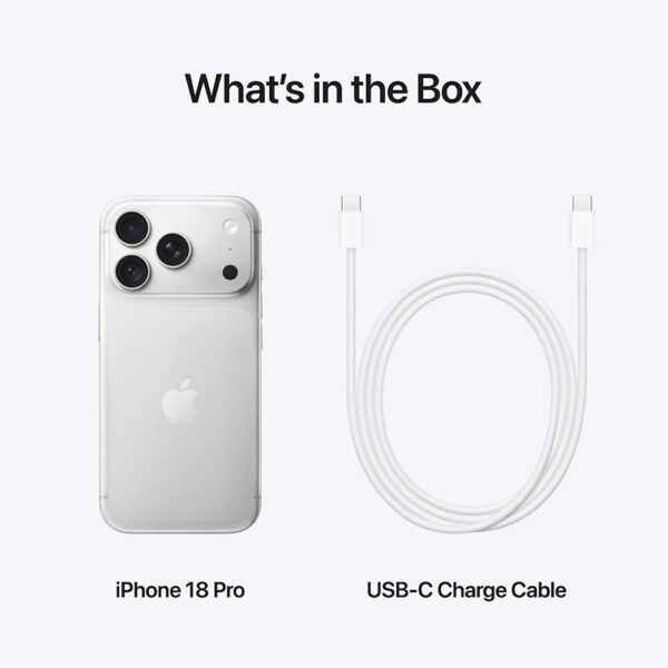 Apple iPhone 18 ProMax 5G 256gb Silver