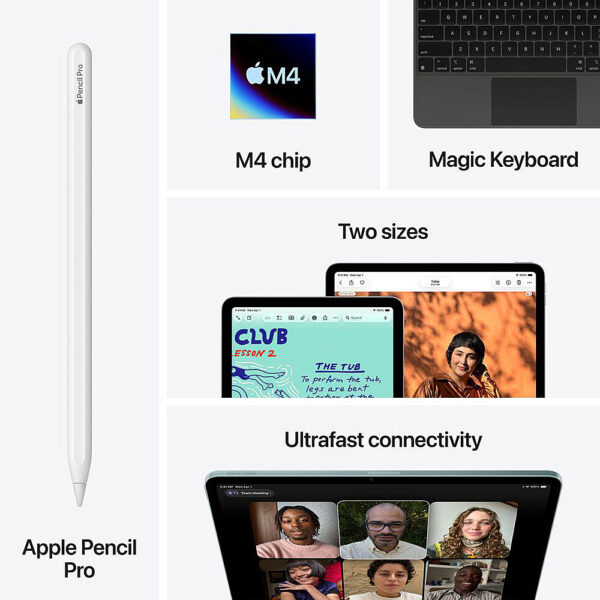 Apple iPAD Air 11 WiFi 512GB Μ4 space grey