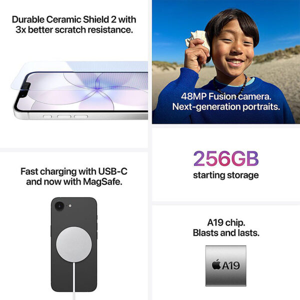 Apple iphone 17e 5G 512gb white
