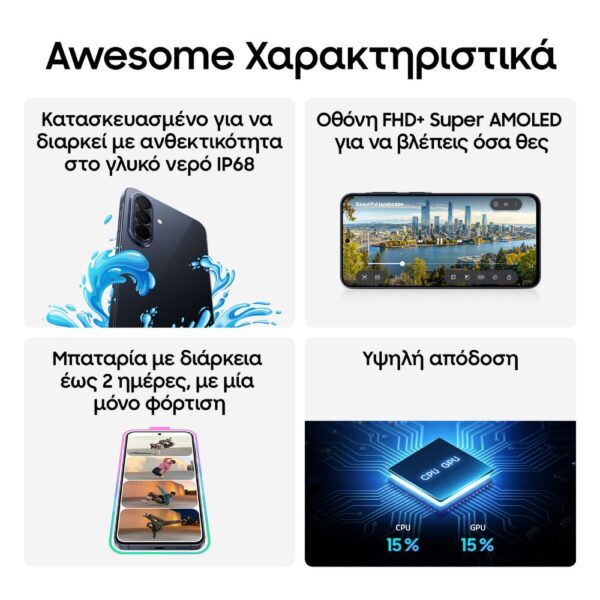 Samsung Galaxy A57 8GB-128GB 5G Awesome Navy