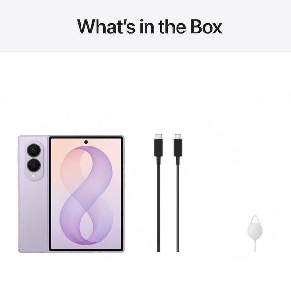 Samsung Galaxy Zfold8 12-256GB 5G Lavender